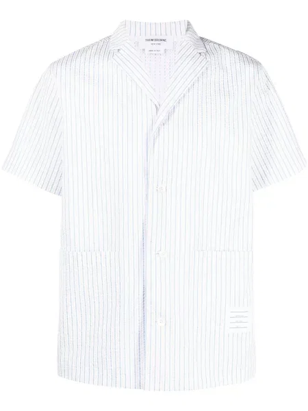 Cămașă Thom Browne scurtă albastru