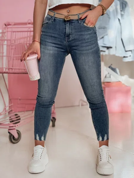 Spodnie jeasnowe skinny TRENDIM Dstreet
