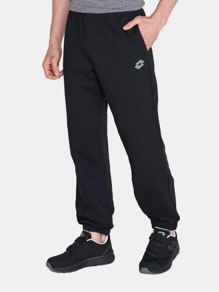 Штани спортивні Lotto бавовна/поліестер чорний