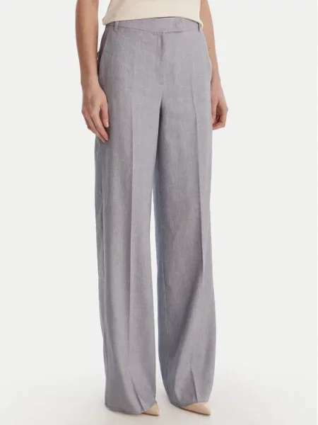 Marella Παντελόνι υφασμάτινο Odino Γαλάζιο Straight Fit