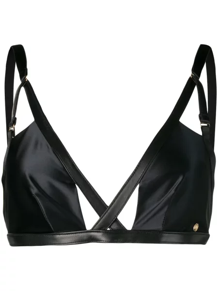 Sutien Something Wicked din satin negru