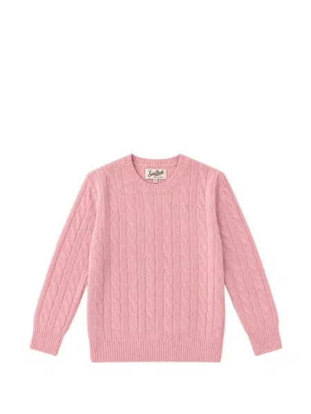 Sweter dziecięcy Mc2 Saint Barth różowy