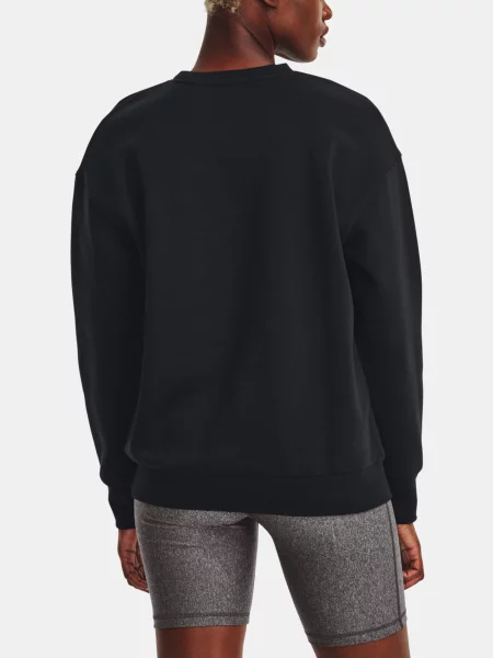 Fleecová fleecová mikina Under Armour biela