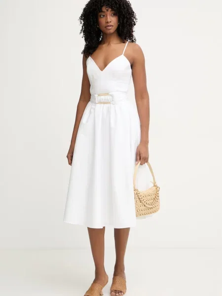 Marciano by Guess rochie evazată cu ULLA alb