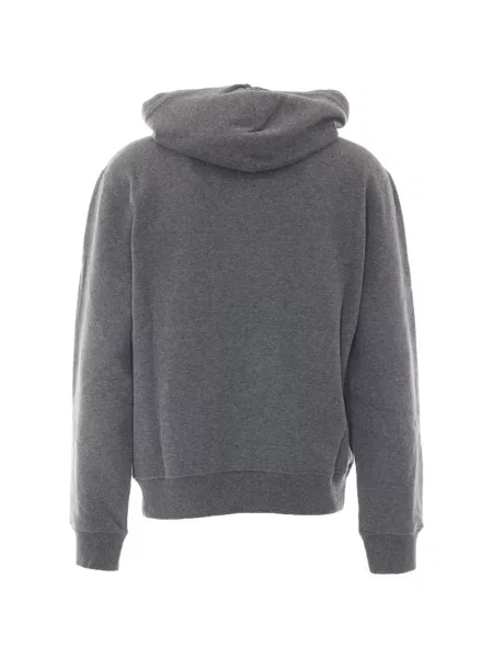 Mikina s kapucňou Lanvin sivá