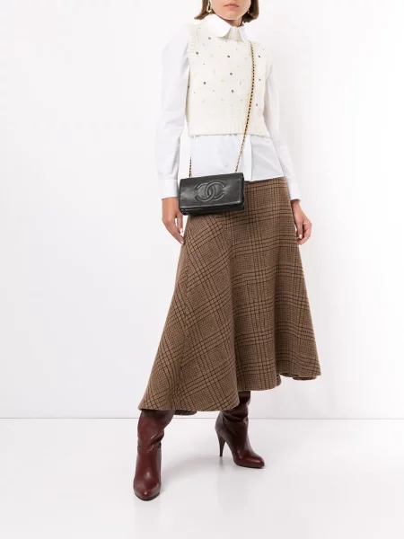 Kabelka Chanel Pre-owned černá