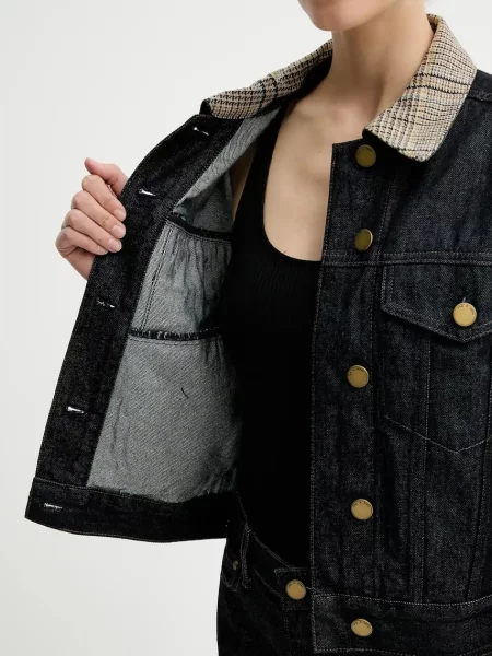 Джинсовая куртка Rag & Bone черная