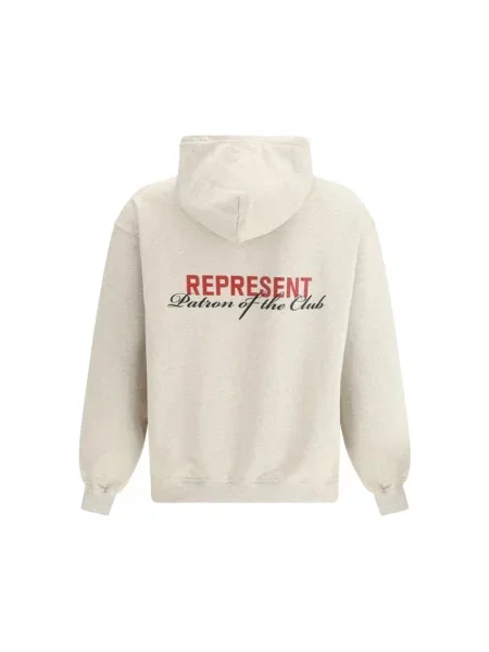 Bluza z kapturem Represent beżowa