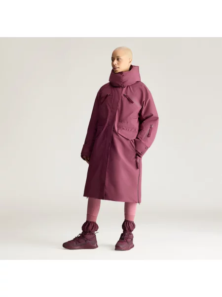 Długa ocieplana kurtka zimowa adidas by Stella McCartney