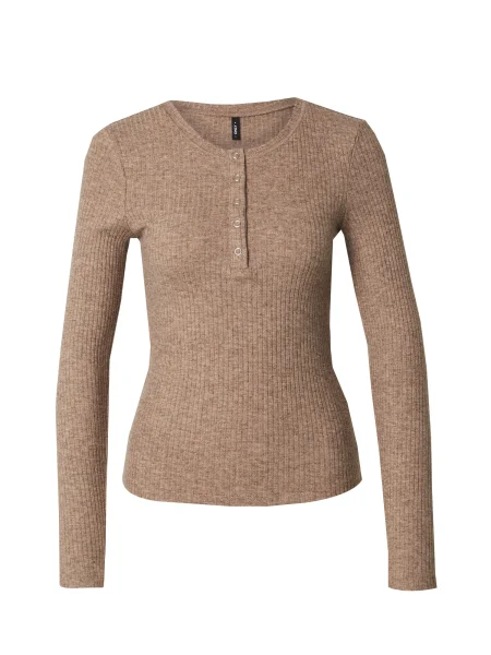 ONLY Tricou ONLLINEA amestecat maro