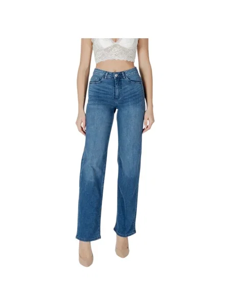 Blugi drepți Ichi albastru