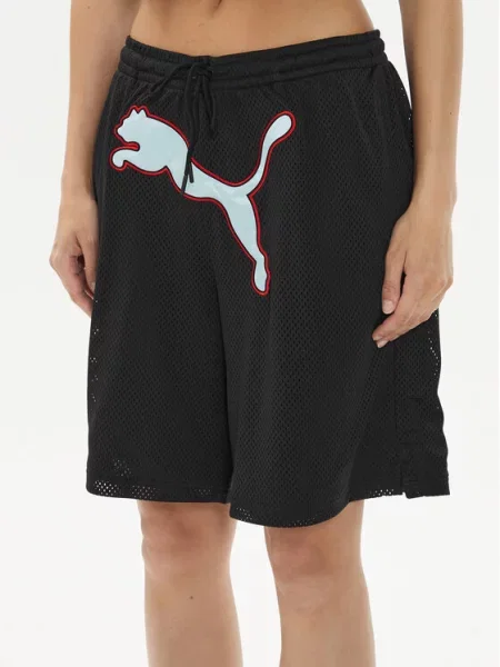 Puma Sportiniai šortai DUA LIPA juoda
