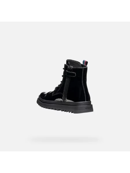Cizme scurte copii Geox negru
