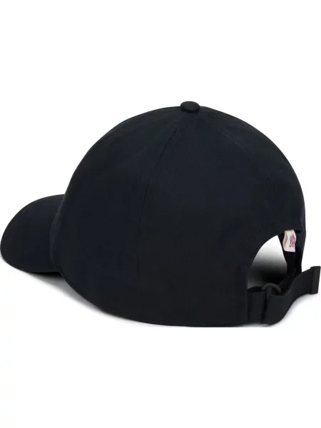 Czapka z daszkiem Moncler niebieska