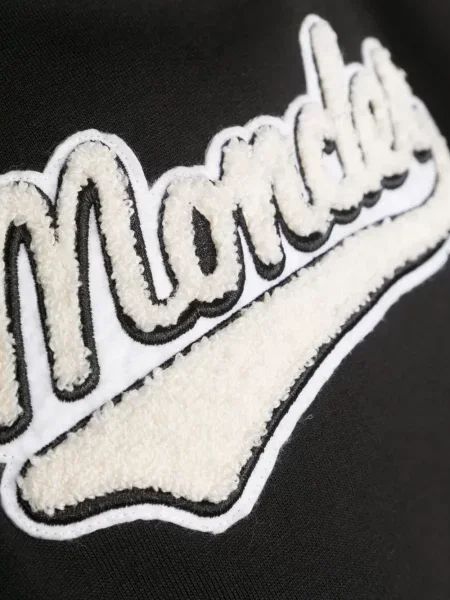 Bluza z kapturem dziecięca Moncler Enfant czarna