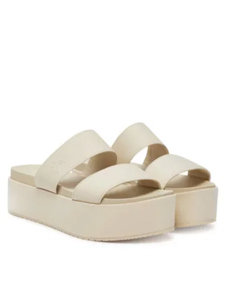 Sneakers Calvin Klein Jeans Flatform Sandal Webb Beige EUR 36 béžové