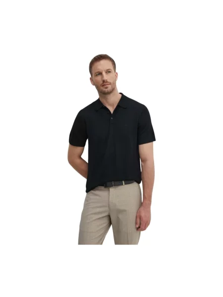 Koszula Michael Kors z wełny merino czarna