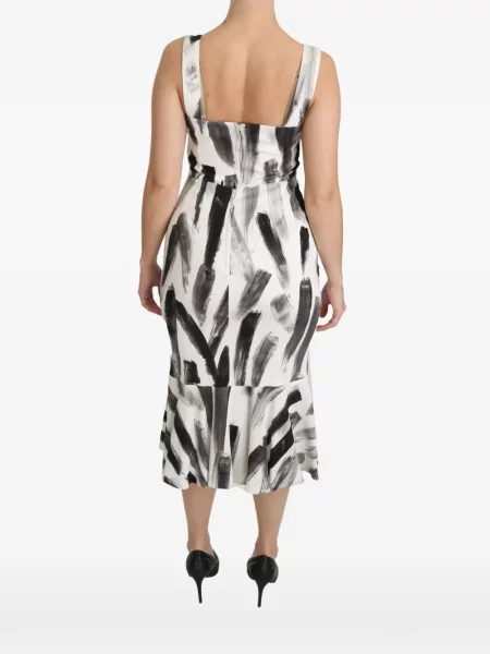 Rochie midi Dolce & Gabbana alb