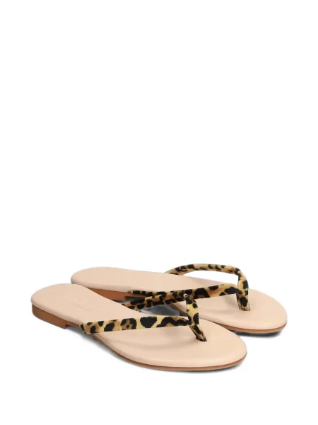 Șlapi Mc2 Saint Barth cu imagine cu model leopard