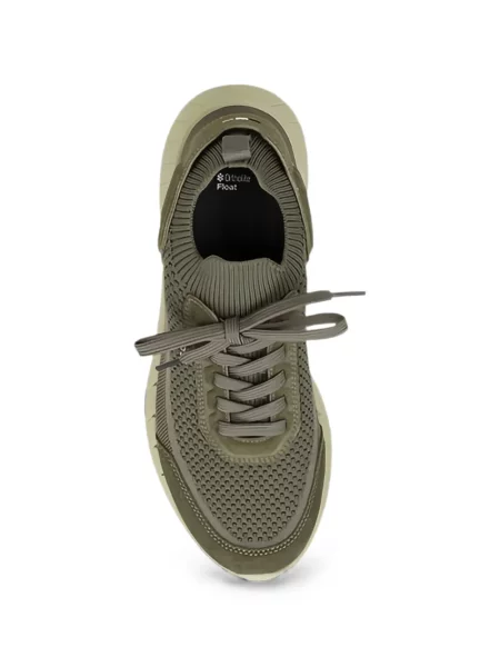 Sneakerși Boss tricotate verde