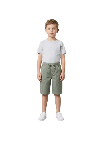 Spodenki chłopięce Lacoste zielone