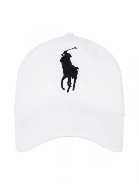 POLO RALPH LAUREN șapcă baseball alb