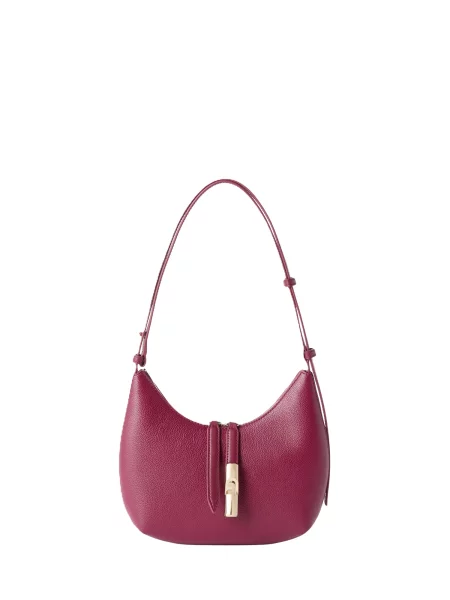FURLA Geantă de umăr GOCCIA bordeaux roșu