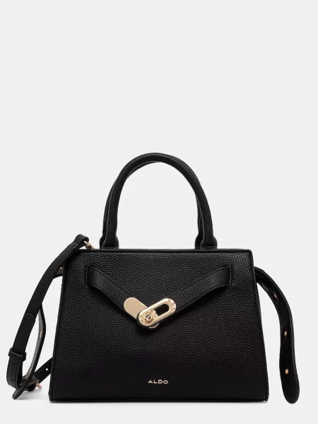 Aldo geantă crossbody pentru femei cu imitație de piele FURCATUS negru