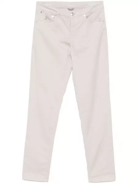 Kalhoty Brunello Cucinelli s výšivkou