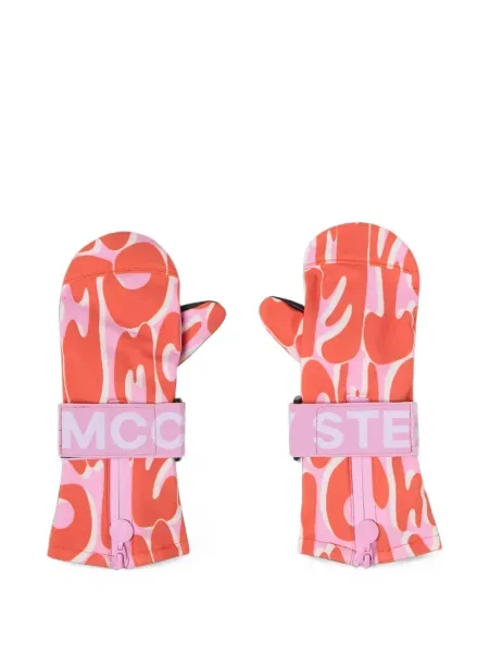 Dětské rukavice Stella Mccartney oranžové