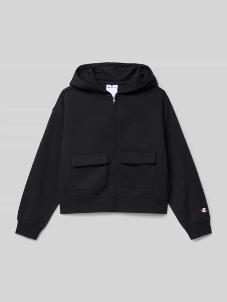 Bluza rozpinana z kapturem Champion czarna