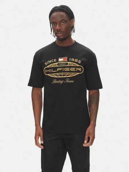 Tommy Hilfiger T-shirt F1 Movie crna