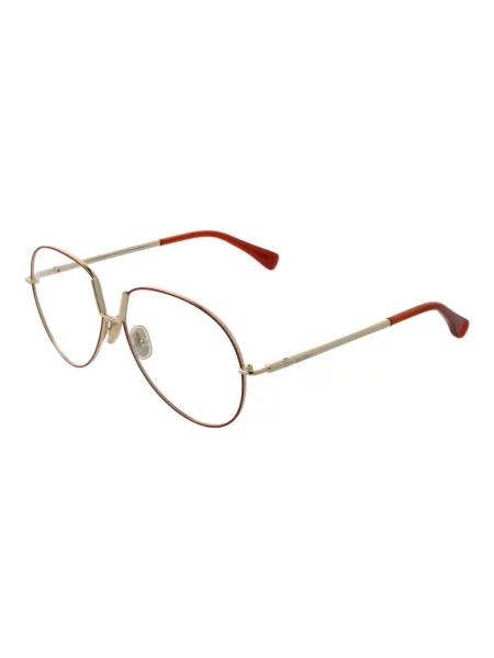 Okulary przeciwsłoneczne Max Mara pomarańczowe