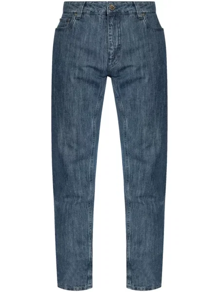 Blugi drepți Etro cu 5 buzunare albastru