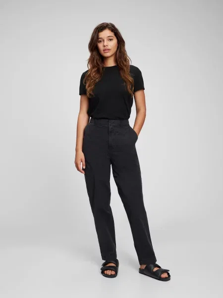 Pantaloni chino Gap negru