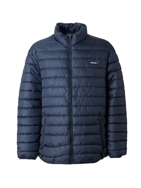 Jack & Jones Plus Prechodná bunda JJElvis námornícka modrá