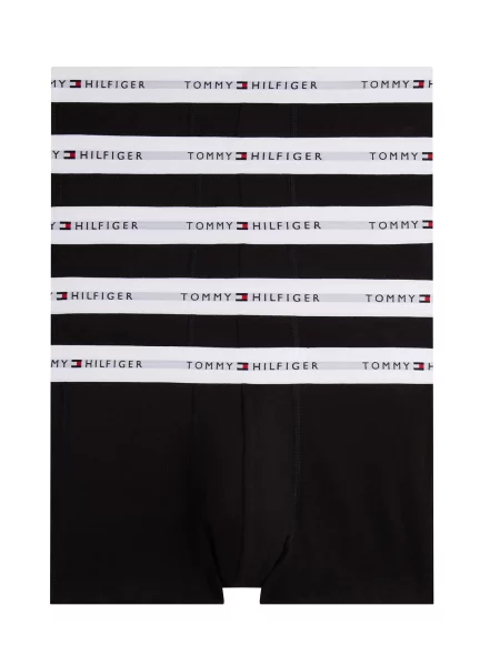 Tommy Hilfiger Underwear Boxeri roșu / negru alb