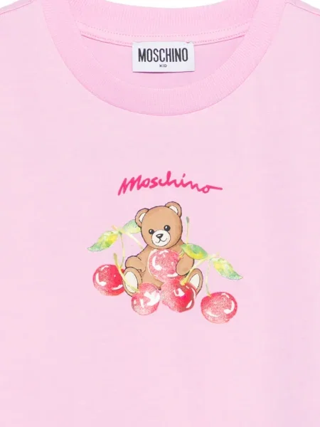 Dětské tričko Moschino růžové