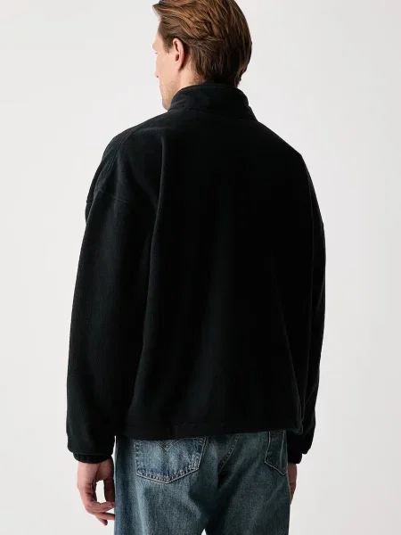 Levi's bluza polarowa REDWOOD HALF ZIP czarna