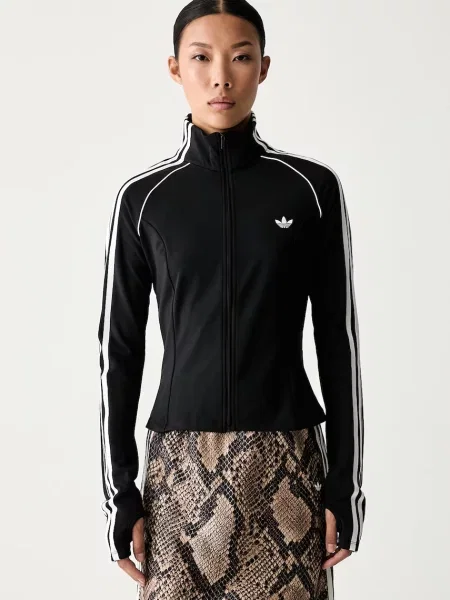 Adidas Originals hanorac cu pentru femei Essentials alb
