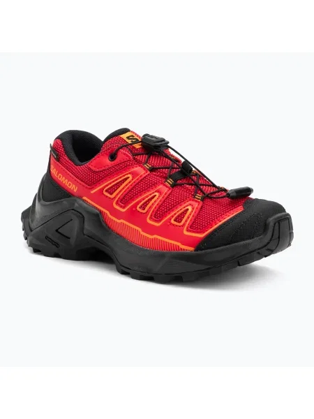 Детски обувки за трекинг Salomon X Ultra GTX biking red/black/flame scarlet черно