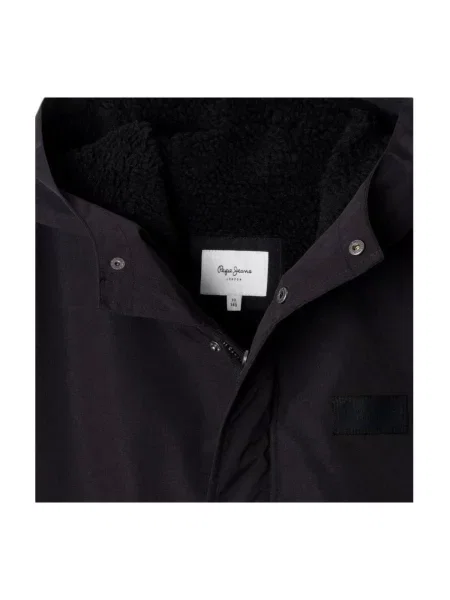 Geacă de blugi copii Pepe Jeans negru
