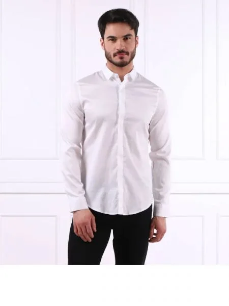 Armani Exchange Cămașă alb