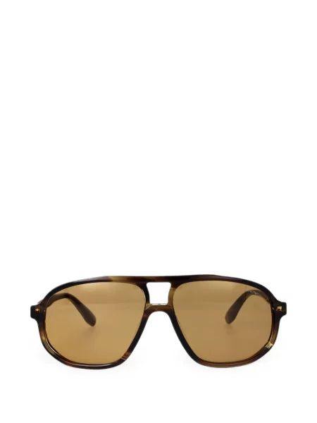 Ochelari de soare Emporio Armani maro