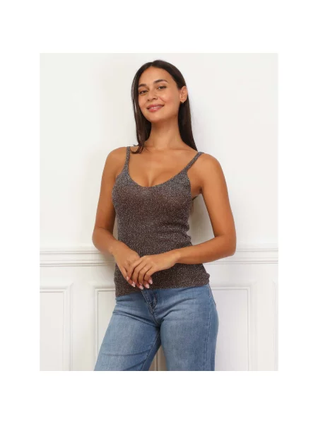 Top La Modeuse maro