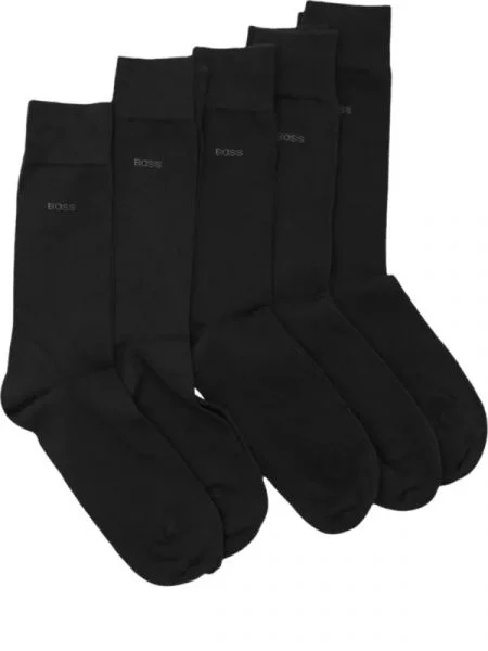 BOSS BLACK Șosete 5P RS Uni Color CC negru