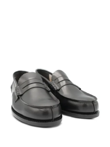 Pantofi loafer Saxone Of Scotland din piele negru