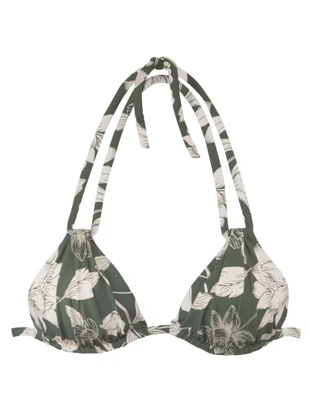 S.Oliver Sutien costum de baie LM / verde bej