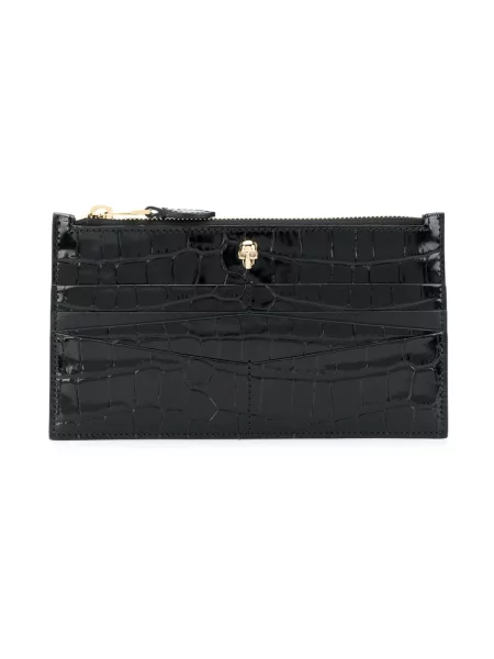 Torebka Alexander Mcqueen skórzana czarna
