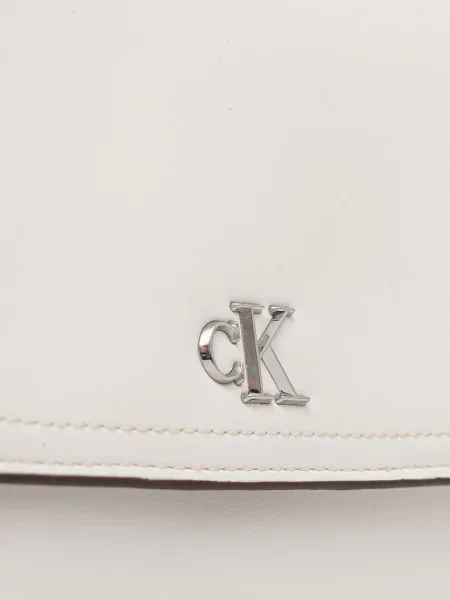 Calvin Klein keresztpántos táska női műbőr fehér
